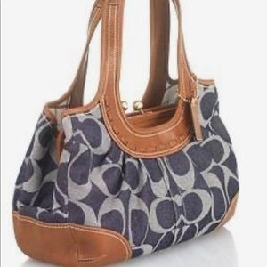 Coach Ergo Denim Handbag